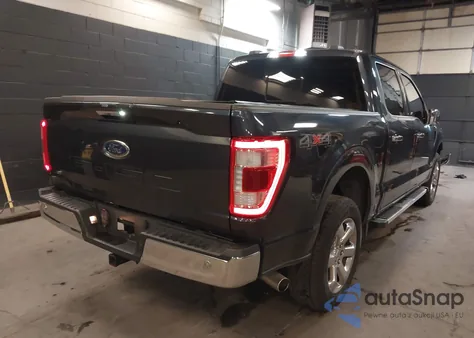 2022 Ford F-150 Lariat из США, поврежденный, VIN 1FTFW1E53NFA76772